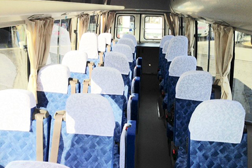 【ロングマイクロ観光バス】スーパーロングローザ/20席+補助席7席